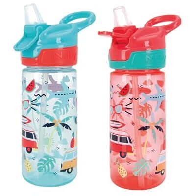Nuby Super Quench vattenflaska-inget spill aktiv småbarn sippy kopp 540 ml/20 oz Bärhandtag Freeflow diskmaskin, steriliseringssäker Lämplig bägare för 18 månader plus (tropisk, 2-pack) Nuby Super Quench vattenflaska-inget spill aktiv småbarn sippy kopp 540 ml/20 oz Bärhandtag Freeflow diskmaskin, steriliseringssäker Lämplig bägare för 18 månader plus (tropisk, 2-pack)