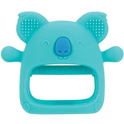 Nuby – Silikon Tandhandskar vantar BPA-fri Koala Blå 3+ månader Nuby – Silikon Tandhandskar vantar BPA-fri Koala Blå 3+ månader