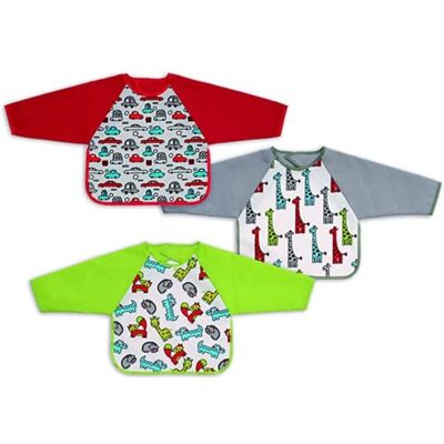 TI TIN Baby haklappar - Vattentäta, 7-pack - Baby haklappar TI TIN Baby haklappar - Vattentäta, 7-pack - Baby haklappar
