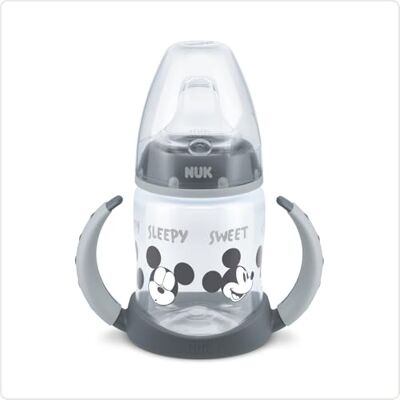 NUK - Disney Mickey First Choice+ Learning to Drink Bottle - 6-18M NUK - Disney Mickey First Choice+ Learning to Drink Bottle - 6-18M