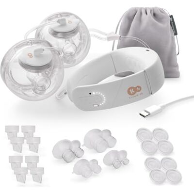 kk Kinderkraft Kinderkraft GentleNest Dubbel Elektrisk Bröstpump, 3 lägen, 9 nivåer, soft-heat funktion, trattar 17-27 mm, batteri 180 min, USB-C, hygien, akcesorier, Guld kk Kinderkraft Kinderkraft GentleNest Dubbel Elektrisk Bröstpump, 3 lägen, 9 nivåer, soft-heat funktion, trattar 17-27 mm, batteri 180 min, USB-C, hygien, akcesorier, Guld