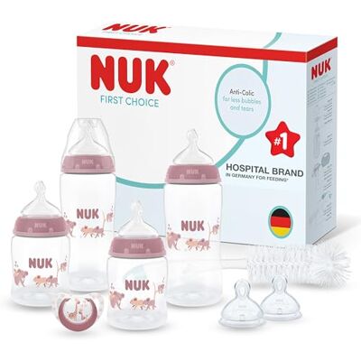 NUK - First Choice - 150 ml - Rosa Plast - Bottle NUK - First Choice - 150 ml - Rosa Plast - Bottle