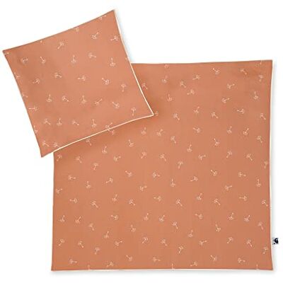 Julius Zöllner Babysänglinne 100% ekologisk bomull standard 100 av Oeko-Tex storlek 80 x 80 cm + 35 x 40 cm blommor Julius Zöllner Babysänglinne 100% ekologisk bomull standard 100 av Oeko-Tex storlek 80 x 80 cm + 35 x 40 cm blommor