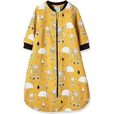 IGI natur babykläder unisex baby vändbar sovsäck småbarn badrock, gul, 6–18 månader, GUL, 6-18 månader IGI natur babykläder unisex baby vändbar sovsäck småbarn badrock, gul, 6–18 månader, GUL, 6-18 månader