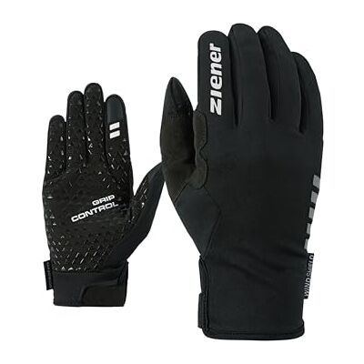 Ziener Vuxna Cornelis Touch Long cykel, mountainbike, cykelsporthandskar Långfinger med touch-funktion andningsbar/vindtät/softshell, svart Ziener Vuxna Cornelis Touch Long cykel, mountainbike, cykelsporthandskar Långfinger med touch-funktion andningsbar/vindtät/softshell, svart