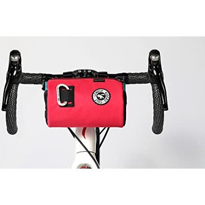 ULAC NEO Porter COURSIER väska för cykelstyre, cykel främre matningsväska för racercykel, mountainbike, cykelresor (punch, 2,7 L) ULAC NEO Porter COURSIER väska för cykelstyre, cykel främre matningsväska för racercykel, mountainbike, cykelresor (punch, 2,7 L)