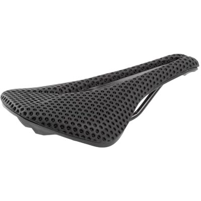 Unbekannt 3D Comp Cykelsadel: anatomiskt formad racersadel, nylon, svart Unbekannt 3D Comp Cykelsadel: anatomiskt formad racersadel, nylon, svart