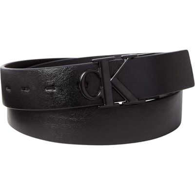 Calvin mäns CK BUCKLE TUMBLED 35 mm ADJ/REV LV04D7049G bälten, SVART (svart/matt svart), 105, Svart (svart/svart/matt svart), 105 Calvin mäns CK BUCKLE TUMBLED 35 mm ADJ/REV LV04D7049G bälten, SVART (svart/matt svart), 105, Svart (svart/svart/matt svart), 105