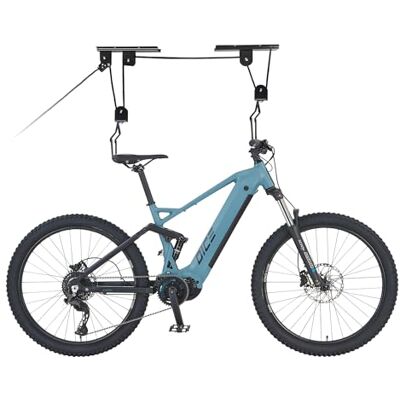 Prophete E-cykellyft – Cykellyftstöd för alla cyklar 24–26 tum – lastkapacitet upp till 30 kg – praktisk väggmontering för elcyklar, mountainbikes och stadscyklar Prophete E-cykellyft – Cykellyftstöd för alla cyklar 24–26 tum – lastkapacitet upp till 30 kg – praktisk väggmontering för elcyklar, mountainbikes och stadscyklar