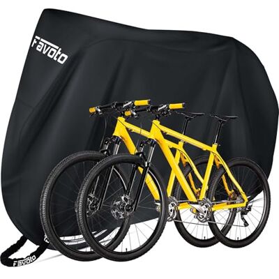 Favoto cykelöverdrag för 2 cyklar Vattentätt UV - Cykelöverdrag Favoto cykelöverdrag för 2 cyklar Vattentätt UV - Cykelöverdrag