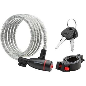 Schwinn Sw77779-3 Spiralnyckellås - 6 fot x 12 mm Schwinn Sw77779-3 Spiralnyckellås - 6 fot x 12 mm