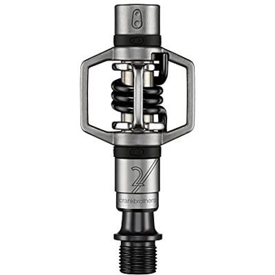 Crankbrothers Crank Brothers Eggbeater 2 unisex cykelpedal XC/race – silver/svart, par Crankbrothers Crank Brothers Eggbeater 2 unisex cykelpedal XC/race – silver/svart, par