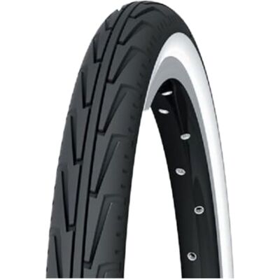 Michelin City jet cykel tub däck – svart, 45 cm Michelin City jet cykel tub däck – svart, 45 cm