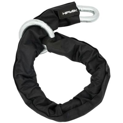 Hiplok MEGA CHAIN, Överdragen kedja, Unisex, ALL BLACK, 130 cm låsomfång Hiplok MEGA CHAIN, Överdragen kedja, Unisex, ALL BLACK, 130 cm låsomfång