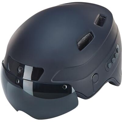 Prophete Smart Erwachsenenhelm Inmold, 54–58 cm 500 g, Schwarz, Cykelhjälm Unisex Vuxen, Svart, M Prophete Smart Erwachsenenhelm Inmold, 54–58 cm 500 g, Schwarz, Cykelhjälm Unisex Vuxen, Svart, M