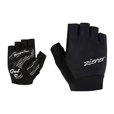 Ziener Dam CRISSI Cykel/Mountainbike/Cykelsporthandskar Kortfinger – andningsbar/dämpande, svart, 7 Ziener Dam CRISSI Cykel/Mountainbike/Cykelsporthandskar Kortfinger – andningsbar/dämpande, svart, 7