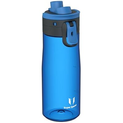 Super Sparrow Vattenflaska 500ml/750ml/1L Dricksflaska med Sugrör BPA-Fri, Läckfri Idealisk Tritan Sportflaska för Sport, Cykel, Fitness, Universitet, Utomhus Lätt, Hållbar Dricksflaska Super Sparrow Vattenflaska 500ml/750ml/1L Dricksflaska med Sugrör BPA-Fri, Läckfri Idealisk Tritan Sportflaska för Sport, Cykel, Fitness, Universitet, Utomhus Lätt, Hållbar Dricksflaska