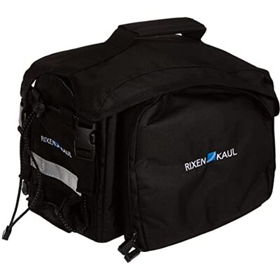 KlickFix 561205 Unisex cykelväska Rackpack 1 Plus för Rackt bagagehållare väska, svart, 28 x 35 x 48 cm KlickFix 561205 Unisex cykelväska Rackpack 1 Plus för Rackt bagagehållare väska, svart, 28 x 35 x 48 cm