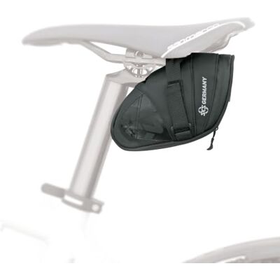 SKS GERMANY Explorer cykelväska, cykeltillbehör (sadelväska gjord av gummerat, vattenavvisande tyg, laminerade dragkedjor med ergonomisk enkel dragkedja, volym) SKS GERMANY Explorer cykelväska, cykeltillbehör (sadelväska gjord av gummerat, vattenavvisande tyg, laminerade dragkedjor med ergonomisk enkel dragkedja, volym)