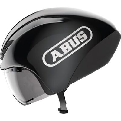 ABUS GameChanger TT 1.1 hjälm för tidskörning aerodynamisk cykelhjälm för sportig cykling triathlon, tidskörning och bancykling för män och kvinnor storlek S, svart ABUS GameChanger TT 1.1 hjälm för tidskörning aerodynamisk cykelhjälm för sportig cykling triathlon, tidskörning och bancykling för män och kvinnor storlek S, svart