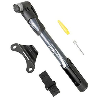 BV Mini cykelpump bärbar rampump, luftbollspump uppblåsare med kulpumpsnålar, 120 PSI högt tryck, passar Presta och Schrader- smart ventil BV Mini cykelpump bärbar rampump, luftbollspump uppblåsare med kulpumpsnålar, 120 PSI högt tryck, passar Presta och Schrader- smart ventil