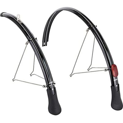 Flinger F42 Deluxe stänkskydd set, svart, 700 x 25-32c Flinger F42 Deluxe stänkskydd set, svart, 700 x 25-32c