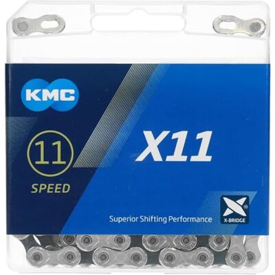 KMC X11 11 hastighetskedja (förpackningen kan variera) KMC X11 11 hastighetskedja (förpackningen kan variera)