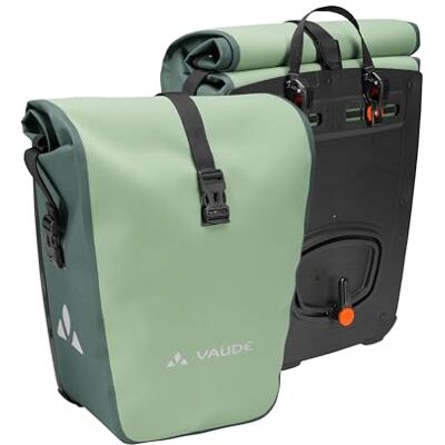VAUDE Aqua Back Supreme – vattentät cykelväska för bagagehållare 2 x 24 L, cykel bagagehållare väska bak, bakhjulsväska för cykel, robust och hållbar packväska – tillverkad i Tyskland VAUDE Aqua Back Supreme – vattentät cykelväska för bagagehållare 2 x 24 L, cykel bagagehållare väska bak, bakhjulsväska för cykel, robust och hållbar packväska – tillverkad i Tyskland