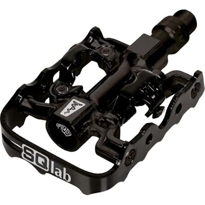 SQlab Kombipedaler 510, MTB Tour & Travel cykelpedaler, pedaler i svart, storlek S SQlab Kombipedaler 510, MTB Tour & Travel cykelpedaler, pedaler i svart, storlek S