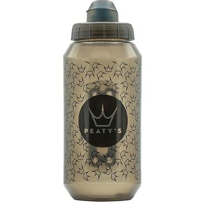 Peaty's x Fidlock Lockin Magnetisk 750 ml cykelvattenflaska och montering, cykelflaskor, cykeltillbehör för mountainbike och cykling, premiumalternativ till bur, twist och frigöring logotyp rökt Peaty's x Fidlock Lockin Magnetisk 750 ml cykelvattenflaska och montering, cykelflaskor, cykeltillbehör för mountainbike och cykling, premiumalternativ till bur, twist och frigöring logotyp rökt