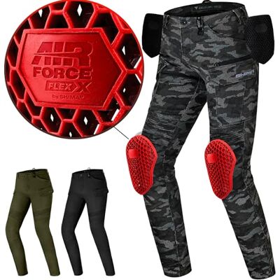 SHIMA unisex vuxen Giro 3.0 motorcykelbyxor SHIMA unisex vuxen Giro 3.0 motorcykelbyxor