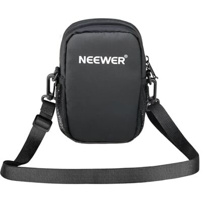 NEEWER Kameraslingväska, vattentålig, lätt, kompakt resväska, crossbody för fotografer, kompatibel med DJI Osmo Pocket 3 DSLR spegellösa små fototillbehör, PB13 NEEWER Kameraslingväska, vattentålig, lätt, kompakt resväska, crossbody för fotografer, kompatibel med DJI Osmo Pocket 3 DSLR spegellösa små fototillbehör, PB13