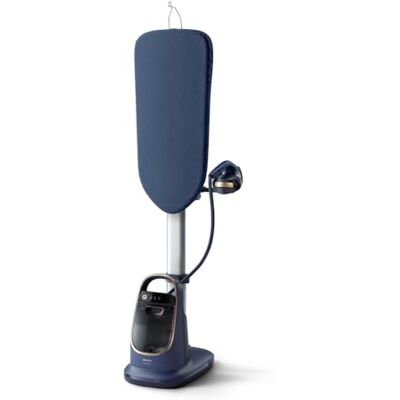 Philips All-in-One Stryklösning 8500, Dubbel värmeteknik, Avtagbar bas Dödar 99,9% bakterier – strykbräda med flera vinklar, teknik som inte bränner (AIS8530/20) Philips All-in-One Stryklösning 8500, Dubbel värmeteknik, Avtagbar bas Dödar 99,9% bakterier – strykbräda med flera vinklar, teknik som inte bränner (AIS8530/20)