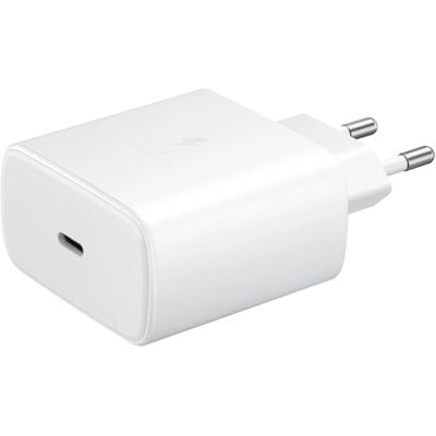 Samsung USB-laddare C, 65 W ultrasnabb nätadapter, USB-adapter C till USB, snabbladdning, original, utan kabel, vit Samsung USB-laddare C, 65 W ultrasnabb nätadapter, USB-adapter C till USB, snabbladdning, original, utan kabel, vit
