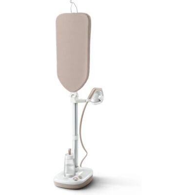 Philips All-in-One Stryklösning 6000 Series, No-burn-teknik, 1800 W Dödar 99,9% bakterier – strykbräda med flera vinklar och praktiska fotknappar för enkel strykning (AIS6010/10) Philips All-in-One Stryklösning 6000 Series, No-burn-teknik, 1800 W Dödar 99,9% bakterier – strykbräda med flera vinklar och praktiska fotknappar för enkel strykning (AIS6010/10)