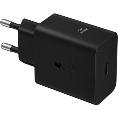 Samsung USB-laddare C, 60 W ultrasnabb nätadapter, USB C till USB-laddare, snabbladdning, original, utan kabel, svart Samsung USB-laddare C, 60 W ultrasnabb nätadapter, USB C till USB-laddare, snabbladdning, original, utan kabel, svart