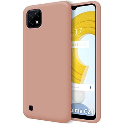 Realme C21 Silikon Flytande Skal - Mobilskal Realme C21 Silikon Flytande Skal - Mobilskal