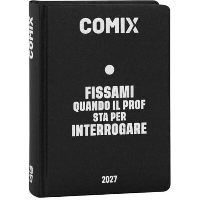 COMIX Dagbok 2027 16 månader, dagbok för mellanstadiet och gymnasiet, med hårt fodral, 576 sidor med grafik och serier, perfekt för pojkar och flickor, 13 x 17,8 cm COMIX Dagbok 2027 16 månader, dagbok för mellanstadiet och gymnasiet, med hårt fodral, 576 sidor med grafik och serier, perfekt för pojkar och flickor, 13 x 17,8 cm