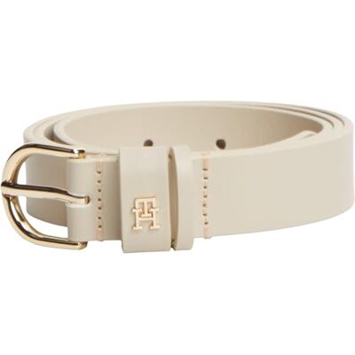 Tommy Hilfiger kvinnors ESSENTIAL EFFORTLESS 2.5 AW0AW16836 justerbart bälte, beige (sockerrör), 85, Beige (Sockerrör), 85 Tommy Hilfiger kvinnors ESSENTIAL EFFORTLESS 2.5 AW0AW16836 justerbart bälte, beige (sockerrör), 85, Beige (Sockerrör), 85