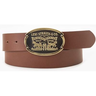 Levi's Billy Plack Belt Mixed, mellanbrun, 120 Levi's Billy Plack Belt Mixed, mellanbrun, 120
