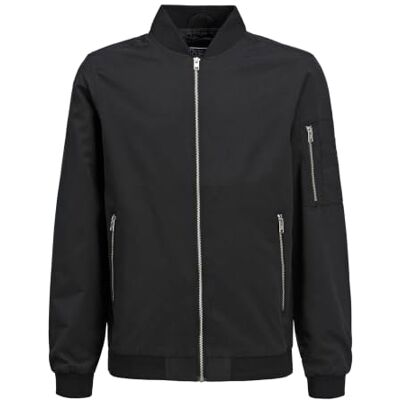 JACK & JONES Junior 12182385 Jacka, 176 cm, Svart JACK & JONES Junior 12182385 Jacka, 176 cm, Svart