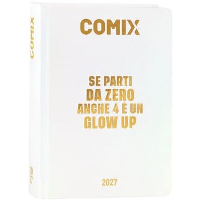 COMIX Dagbok 2027 16 månader, dagbok för mellanstadiet och gymnasiet, med hårt fodral, 576 sidor med grafik och serier, perfekt för pojkar och flickor, ministorlek 11 x 15,3 cm COMIX Dagbok 2027 16 månader, dagbok för mellanstadiet och gymnasiet, med hårt fodral, 576 sidor med grafik och serier, perfekt för pojkar och flickor, ministorlek 11 x 15,3 cm