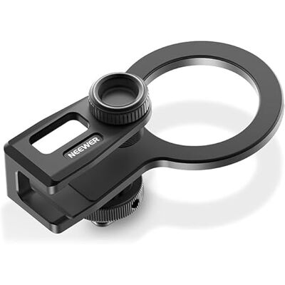 NEEWER Avtagbar kallsko SSD-stöd för 8-16 mm tjocka bärbara SSD-skivor, kompatibel med MagSafe iPhone 16 15 Samsung T9 T7 T5 för SanDisk för Lexar kompatibel med SmallRig Cage, PA085 NEEWER Avtagbar kallsko SSD-stöd för 8-16 mm tjocka bärbara SSD-skivor, kompatibel med MagSafe iPhone 16 15 Samsung T9 T7 T5 för SanDisk för Lexar kompatibel med SmallRig Cage, PA085