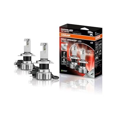 OSRAM NIGHT BREAKER LED SMART H4/H19; martwa 330%; 6000K, 12V, lyser och använder LED-lampor för att ge extra ström och andra läkemedel OSRAM NIGHT BREAKER LED SMART H4/H19; martwa 330%; 6000K, 12V, lyser och använder LED-lampor för att ge extra ström och andra läkemedel