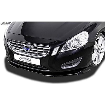RDX Racedesign RDX främre spoiler VARIO-X S60/V60 2010+ främre läppdelare RDX Racedesign RDX främre spoiler VARIO-X S60/V60 2010+ främre läppdelare