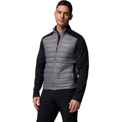 Columbia Tech Hybrid Softshell, Äventyrsredo Jacka, Fläckresistent, Miljövänlig Isolering, Anpassningsbar Fåll, Flexibel Design Herr Columbia Tech Hybrid Softshell, Äventyrsredo Jacka, Fläckresistent, Miljövänlig Isolering, Anpassningsbar Fåll, Flexibel Design Herr