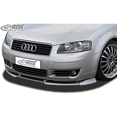 RDX Racedesign RDX främre spoiler VARIO-X A3 8P 2003-2005 främre läppsplitter RDX Racedesign RDX främre spoiler VARIO-X A3 8P 2003-2005 främre läppsplitter