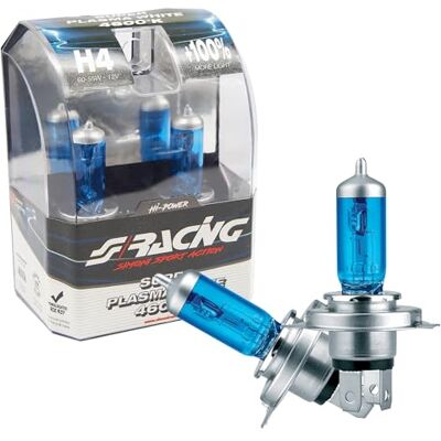 Simoni Racing SPW4 halogenbirne H4, vitt ljus Simoni Racing SPW4 halogenbirne H4, vitt ljus
