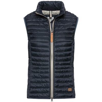 camel active camel aktiv kort lätt quiltad väst med elastiska manschetter, Mörkblå, 44 camel active camel aktiv kort lätt quiltad väst med elastiska manschetter, Mörkblå, 44