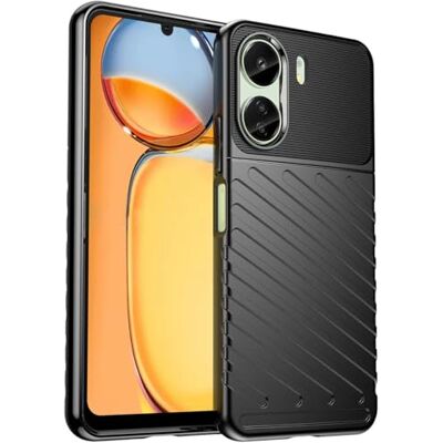 Xiaomi Poco C65 Mobilskal - Stöttåligt, Hållbart TPU, Svart Xiaomi Poco C65 Mobilskal - Stöttåligt, Hållbart TPU, Svart